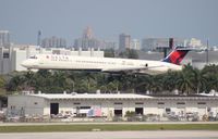 N919DL @ FLL - Delta MD-88 - by Florida Metal