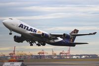 N493MC @ YSSY - Atlas Air. 747-47UFSCD. N493MC cn 29254 1179. Sydney - Kingsford Smith International (Mascot) (SYD YSSY). Image © Brian McBride. 08 August 2013 - by Brian McBride