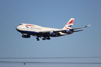 G-CIVX @ KSEA - British Airways. 747-436. G-CIVX cn 28852 1172. Seattle Tacoma - International (SEA KSEA). Image © Brian McBride. 31 March 2013 - by Brian McBride