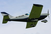 G-SCZR @ EGNF - privately owned - by Chris Hall