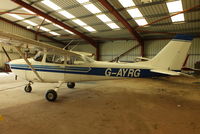 G-AYRG @ EGNF - privately owned - by Chris Hall