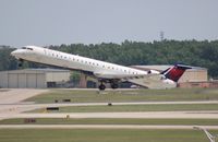 N922XJ @ DTW - Delta Connection CRJ-900 - by Florida Metal