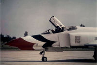 UNKNOWN @ KRND - F-4E  Thunderbirds - by Ronald Barker