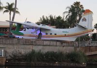 N928J - Grumman HU-16C Albatross owned by singer Jimmy Buffett located at Universal City Walk in front of Buffett's Margaritaville Restaurant - by Florida Metal