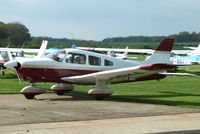 G-BPXA @ EGNF - Cherokee Flying Group - by Chris Hall