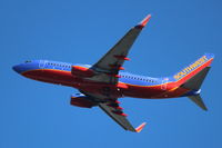 N499WN @ KSEA - Southwest Airlines. 737-7H4. N499WN cn 32481 1636. Seattle Tacoma - International (SEA KSEA). Image © Brian McBride. 28 October 2013 - by Brian McBride