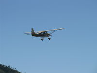 N4187Y @ SZP - 1977 Bellanca 8KCAB SUPER DECATHLON, Lycoming AEIO-360 180 Hp, takeoff climb Rwy 22 - by Doug Robertson