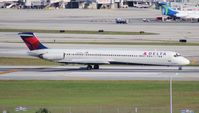 N953DL @ MIA - Delta MD-88 - by Florida Metal