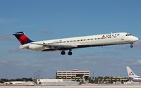 N970DL @ MIA - Delta MD-88 - by Florida Metal