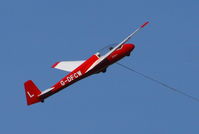 G-DFCW @ EGHL - at Lasham airfield - by Chris Hall