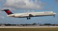 N981DL @ MIA - Delta MD-88 - by Florida Metal