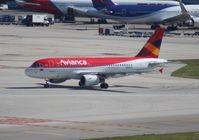 N992TA @ MIA - Avianca A319 - by Florida Metal
