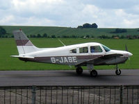 G-JASE @ EGSU - Duxford taxi for take-off - by Clive Pattle