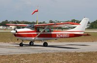 N3486U @ EVB - Cessna 182F - by Florida Metal