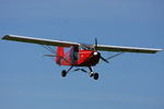 G-CDIZ @ EGHP - at the 2014 Microlight Trade Fair, Popham - by Chris Hall