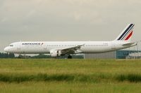 F-GTAZ @ LFPG - Airbus A321-212, Landing Rwy 26L, Roissy Charles De Gaulle Airport (LFPG-CDG) - by Yves-Q