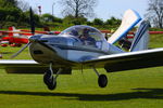 G-CEVS @ EGHP - at the 2014 Microlight Trade Fair, Popham - by Chris Hall