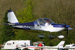 G-DOMS @ EGHP - at the 2014 Microlight Trade Fair, Popham - by Chris Hall