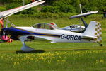 G-ORCA @ EGHP - at the 2014 Microlight Trade Fair, Popham - by Chris Hall