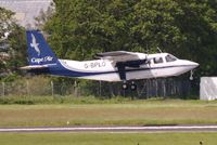 G-BPLO @ EGHH - Departing after repaint - by John Coates