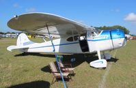 N4371N @ LAL - Cessna 195 in vintage parking Sun N Fun - by Florida Metal