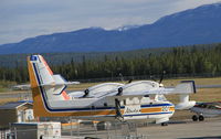 C-GFSK @ CYXY - On the ramp at Whitehorse, Yukon, en route to Alaska. - by Murray Lundberg