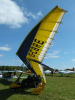 G-CBRE @ EGHP - at the 2014 Microlight Trade Fair, Popham - by Chris Hall