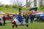 G-AXVM @ EGHP - at the 2014 Microlight Trade Fair, Popham - by Chris Hall