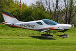 G-CRWZ @ EGHP - at the 2014 Microlight Trade Fair, Popham - by Chris Hall