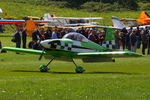 G-RVEI @ EGHP - at the 2014 Microlight Trade Fair, Popham - by Chris Hall