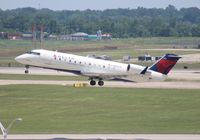 N8501F @ DTW - Delta Connection CRJ-200 - by Florida Metal