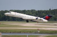 N8577D @ DTW - Delta Connection CRJ-200 - by Florida Metal