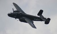 N9456Z @ YIP - Briefing Time B-25 fly by at Thunder Over Michigan - by Florida Metal