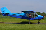 G-MYES @ EGCV - visitor from Mona - by Chris Hall