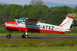 G-ATXZ @ EGCV - visitor from Fishburn - by Chris Hall