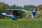 G-MYON @ EGCV - visitor from Welshpool - by Chris Hall