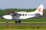 G-VANX @ EGCV - calling in for fuel from nearby Tilstock - by Chris Hall