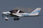 G-STIN @ EGCV - Sleap resident - by Chris Hall