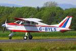 G-BYLS @ EGCV - visitor from Welshpool - by Chris Hall