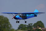 G-MYES @ EGCV - visitor from Mona - by Chris Hall