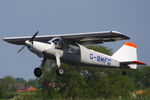 G-BMFG @ EGCV - departing from Sleap - by Chris Hall