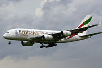 A6-EES @ LOWW - Emirates Airbus A380-800 - by Florian B.