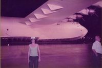 NX37602 - N37602 (and Melinda) as it looked on a 1984 visit to Long Beach,Calif where the Spruce Goose was open to the public. An amazing plane!!  - by S B J