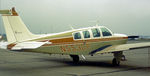 N553DP @ RDG - This Beech A36 Bonanza was seen at the 1977 Reading Airshow. - by Peter Nicholson