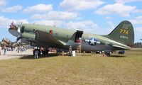N78774 @ TIX - C-46F Tinkerbelle at 2014 Titusville Air Show - by Florida Metal