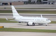P4-BBJ @ FLL - Boeing BBJ out of Aruba - by Florida Metal