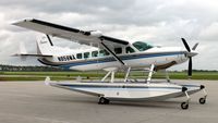 N858MA @ KGFK - Cessna 208 Caravan on the ramp at GFK Flight Support in Grand Forks, ND. - by Kreg Anderson