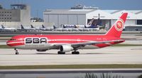 TF-LLB @ MIA - Santa Barbara Venezuela 767-300 - by Florida Metal