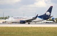 XA-AGM @ MIA - Aeromexico 737-700 - by Florida Metal
