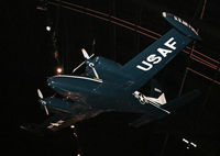 58-2124 @ DWF - It's not easy spotting a dark airplane in a dark room! - by Daniel L. Berek